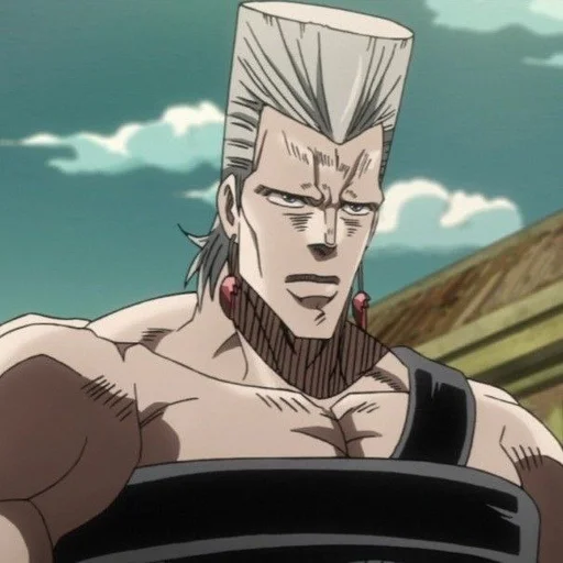 😒 Стикер «Jean Pierre Polnareff» для Telegram