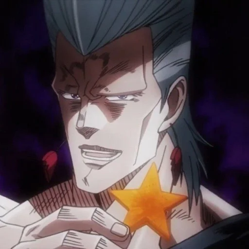 ☺️ Стикер «Jean Pierre Polnareff» для Telegram