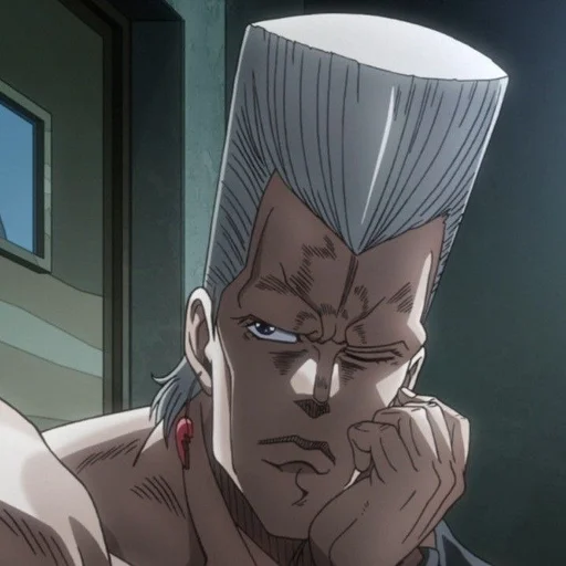 😜 Стикер «Jean Pierre Polnareff» для Telegram