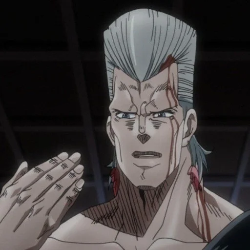 😜 Стикер «Jean Pierre Polnareff» для Telegram