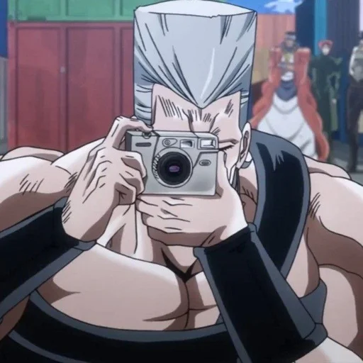 😜 Стикер «Jean Pierre Polnareff» для Telegram