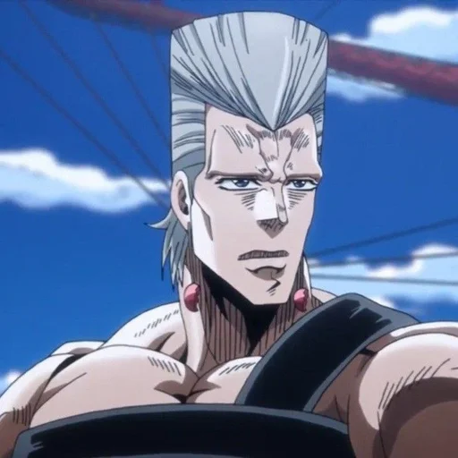 😒 Стикер «Jean Pierre Polnareff» для Telegram