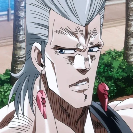 ❤️ Стикер «Jean Pierre Polnareff» для Telegram