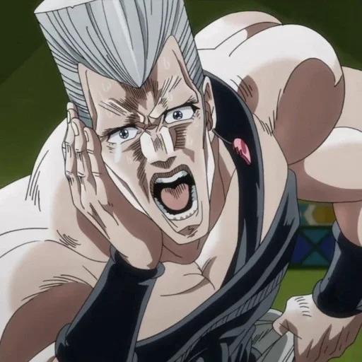 😏 Стикер «Jean Pierre Polnareff» для Telegram