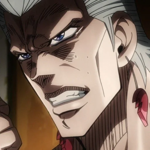 😜 Стикер «Jean Pierre Polnareff» для Telegram