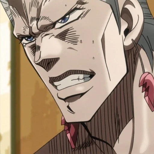 🙈 Стикер «Jean Pierre Polnareff» для Telegram