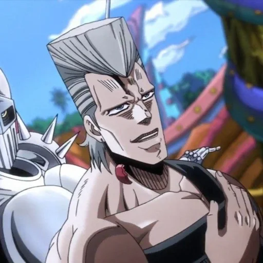 😏 Стикер «Jean Pierre Polnareff» для Telegram