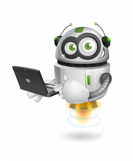 🖥 Стикер «Боты канала» для Telegram