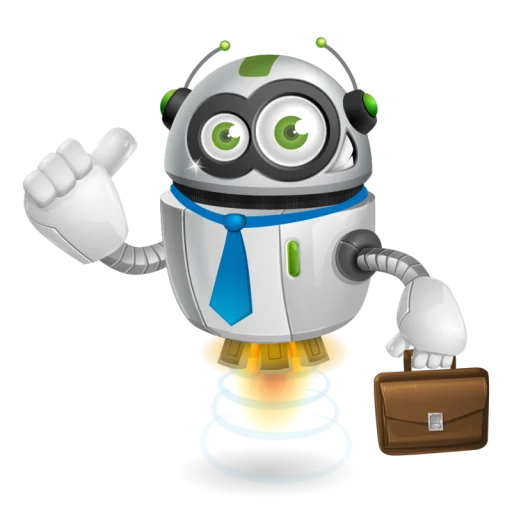 💼 Стикер «Боты канала» для Telegram