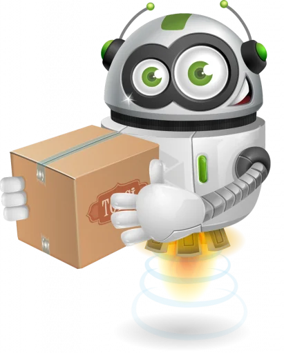 📦 Стикер «Боты канала» для Telegram