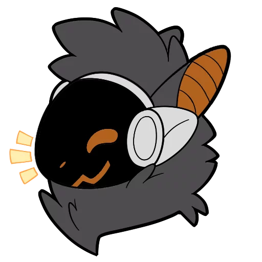Стикерпак Xyan Protogen для Telegram
