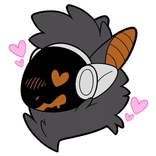 😍 Стикер «Xyan Protogen» для Telegram