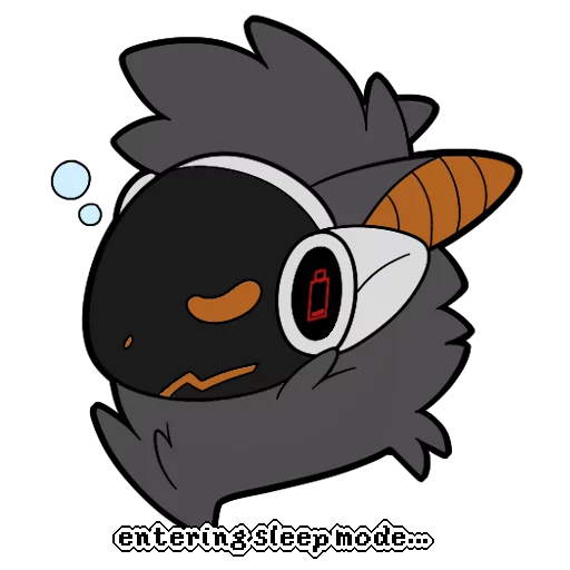 😴 Стикер «Xyan Protogen» для Telegram