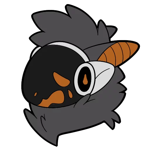 😢 Стикер «Xyan Protogen» для Telegram