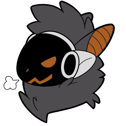 😏 Стикер «Xyan Protogen» для Telegram