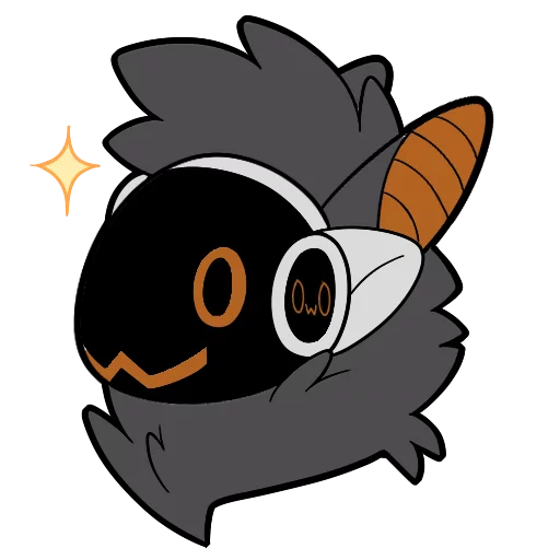 😯 Стикер «Xyan Protogen» для Telegram