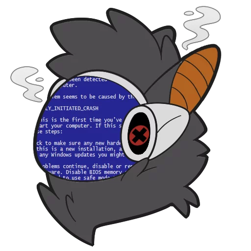 ☠ Стикер «Xyan Protogen» для Telegram