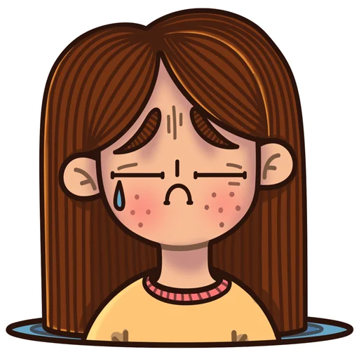 😥 Стикер «Мирра» для Telegram