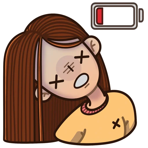 😵 Стикер «Мирра» для Telegram