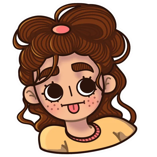 😛 Стикер «Мирра» для Telegram