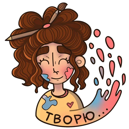 🎨 Стикер «Мирра» для Telegram