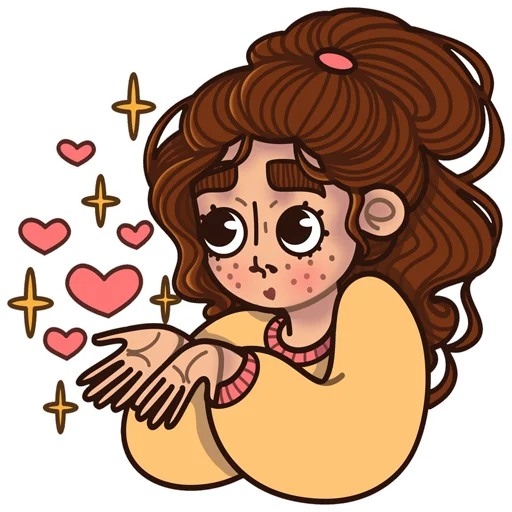 😘 Стикер «Мирра» для Telegram