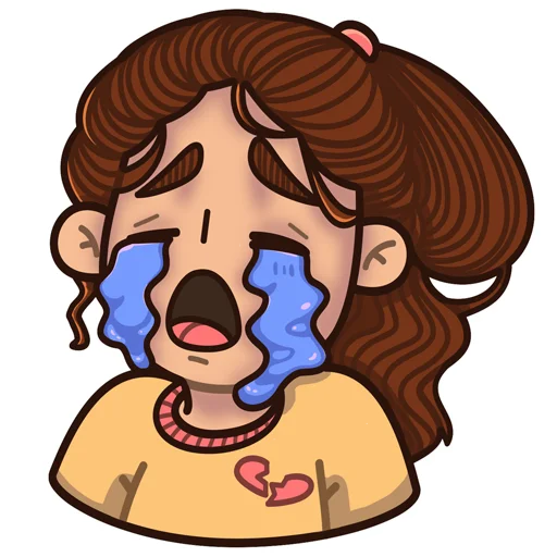 😭 Стикер «Мирра» для Telegram