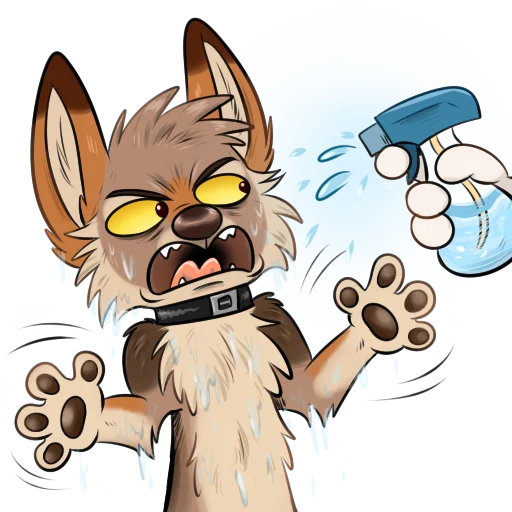 😡 Стикер «Xyk» для Telegram