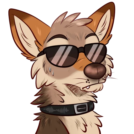 😎 Стикер «Xyk» для Telegram