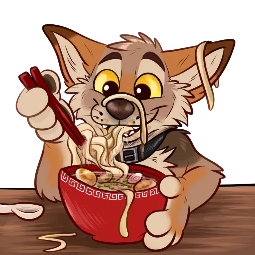 🍴 Стикер «Xyk» для Telegram