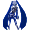 🩻 Эмодзи «Y2KBLUE ?» для Telegram