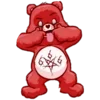 Стикер 54 Red #color #red #adaptive