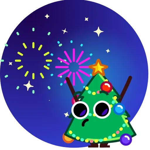 Стикер 30 New Year #newyear #status #decor