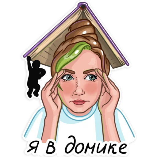 🙄 Стикер «Мамочка» для Telegram