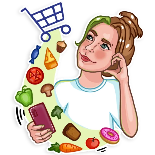 🤔 Стикер «Мамочка» для Telegram