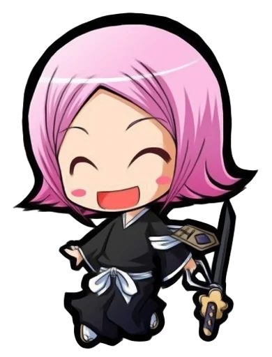 😍 Стикер «Yachiru Kusajishi» для Telegram