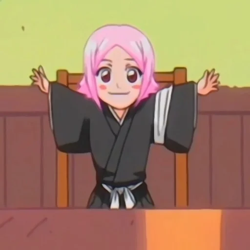 😍 Стикер «Yachiru Kusajishi» для Telegram