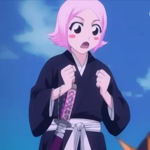 😍 Стикер «Yachiru Kusajishi» для Telegram