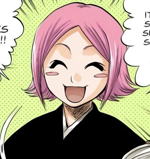 😍 Стикер «Yachiru Kusajishi» для Telegram