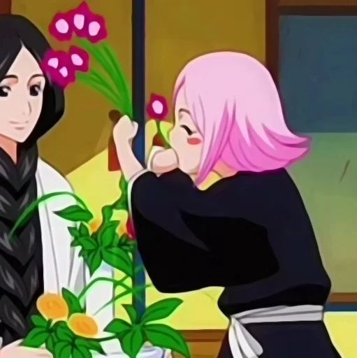 😍 Стикер «Yachiru Kusajishi» для Telegram