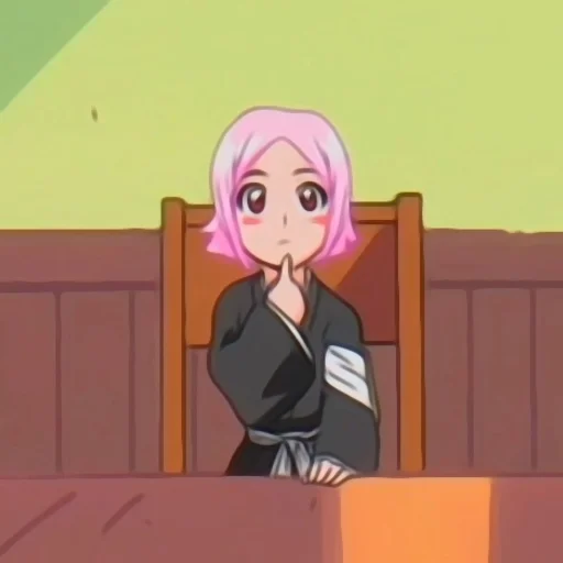 😍 Стикер «Yachiru Kusajishi» для Telegram