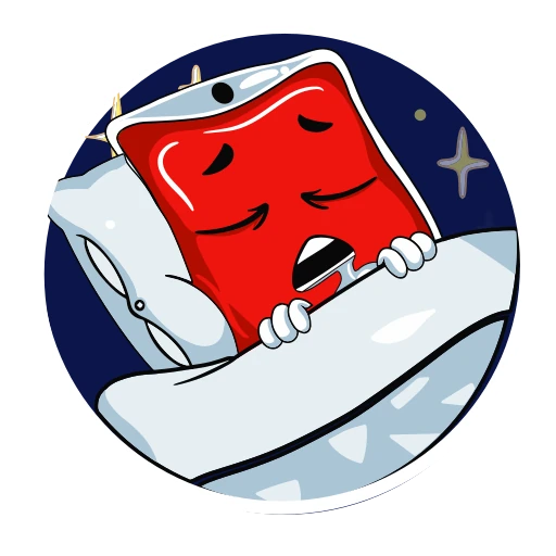 😴 Стикер «Я донор» для Telegram