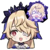 ⚡ Эмодзи «yae miko emoji» для Telegram