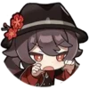 👻 Эмодзи «yae miko emoji» для Telegram
