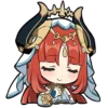 💦 Эмодзи «yae miko emoji» для Telegram