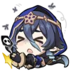 ❄️ Эмодзи «yae miko emoji» для Telegram