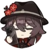👻 Эмодзи «yae miko emoji» для Telegram