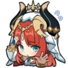 💦 Эмодзи «yae miko emoji» для Telegram