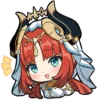 💦 Эмодзи «yae miko emoji» для Telegram
