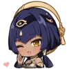 🌙 Эмодзи «yae miko emoji» для Telegram
